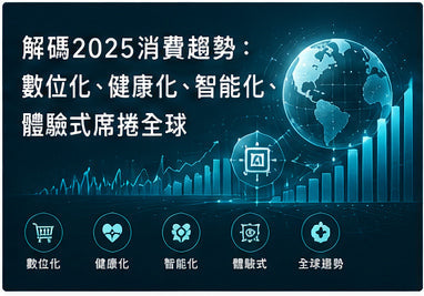 解碼2025消費趨勢：數位化、健康化、智能化、體驗式席捲全球
