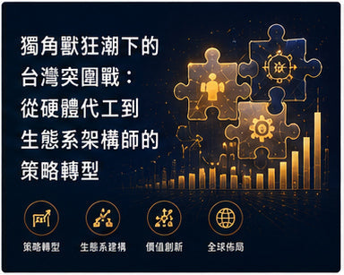 獨角獸狂潮下的台灣突圍戰：從硬體代工到生態系架構師的策略轉型