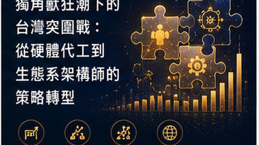 獨角獸狂潮下的台灣突圍戰：從硬體代工到生態系架構師的策略轉型