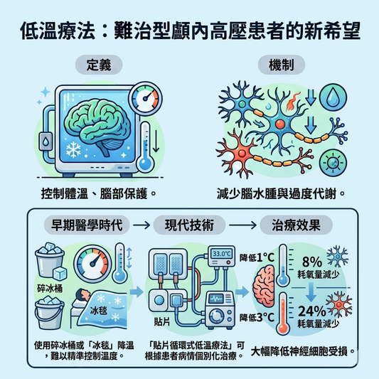 低溫療法:難治型顱內高壓患者的新希望