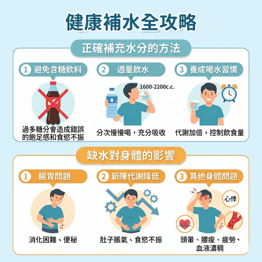健康補水全攻略