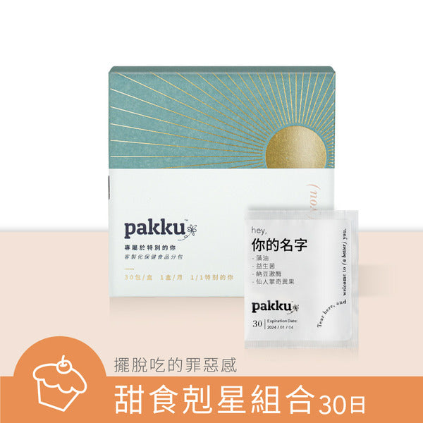 甜食剋星組合【擺脫吃的罪惡感】