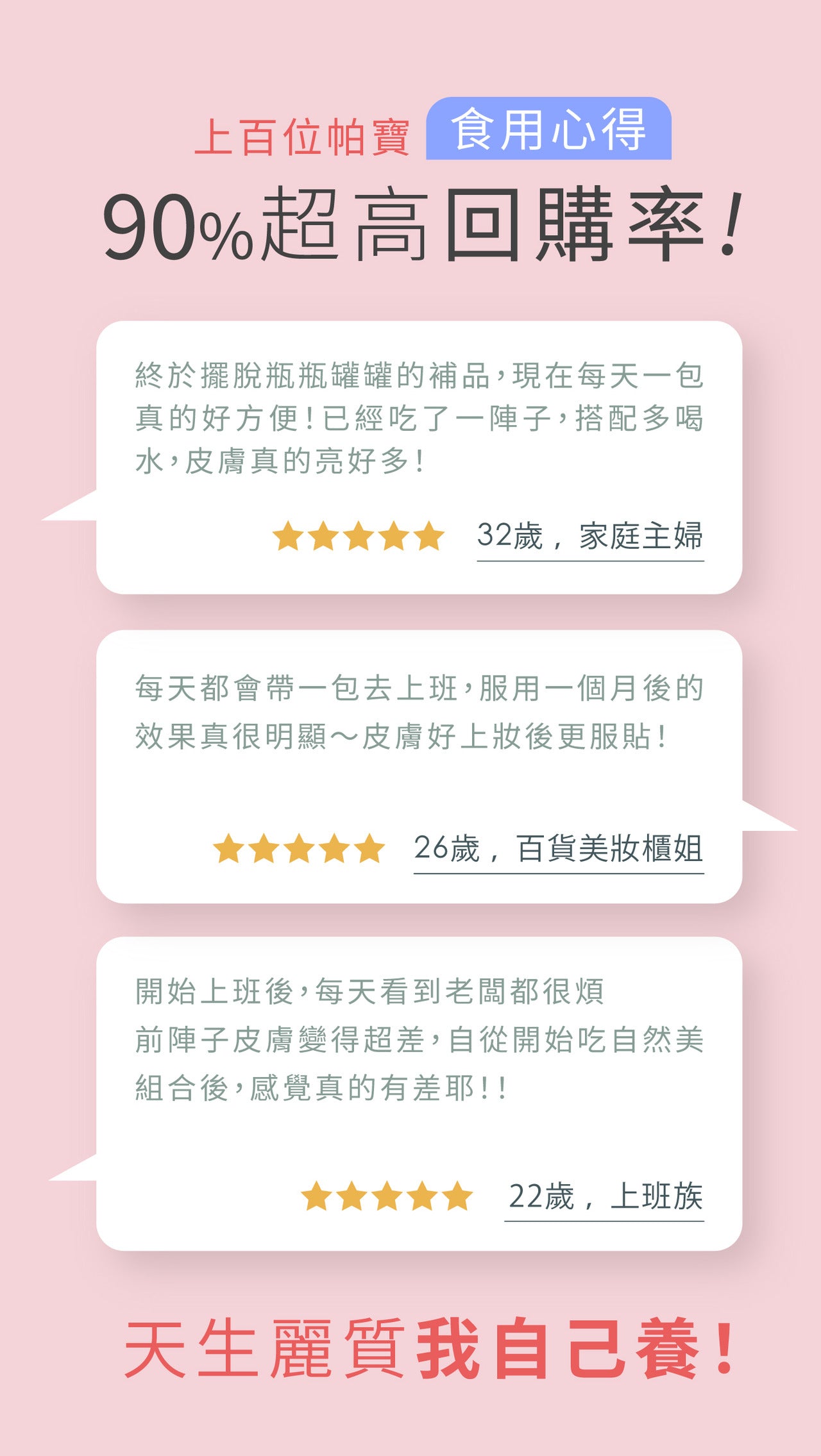 自然美組合【從裡到外都散發自信】