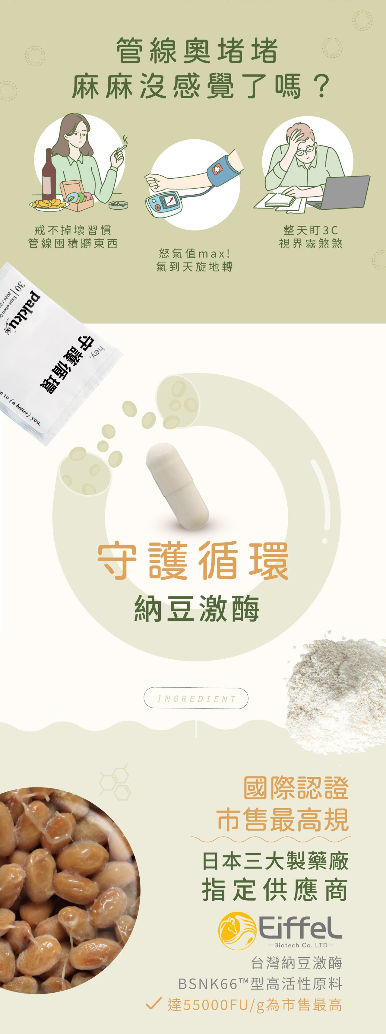 【守護循環】納豆激酶