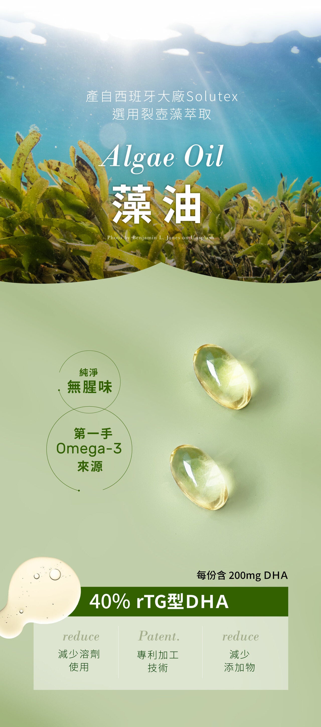 rTG型DHA 藻油-120粒X2盒