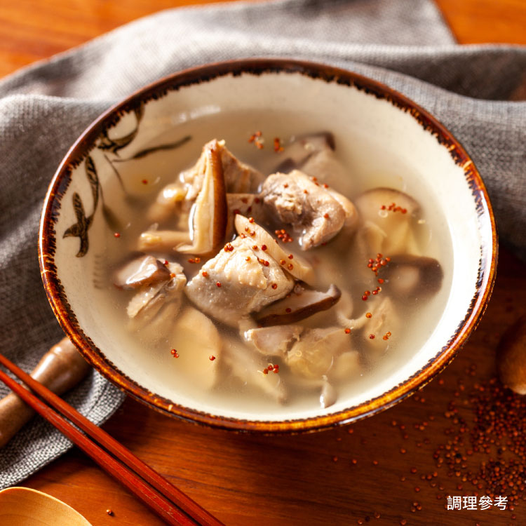 【桂冠營養研究室】蕈菇藜麥雞湯