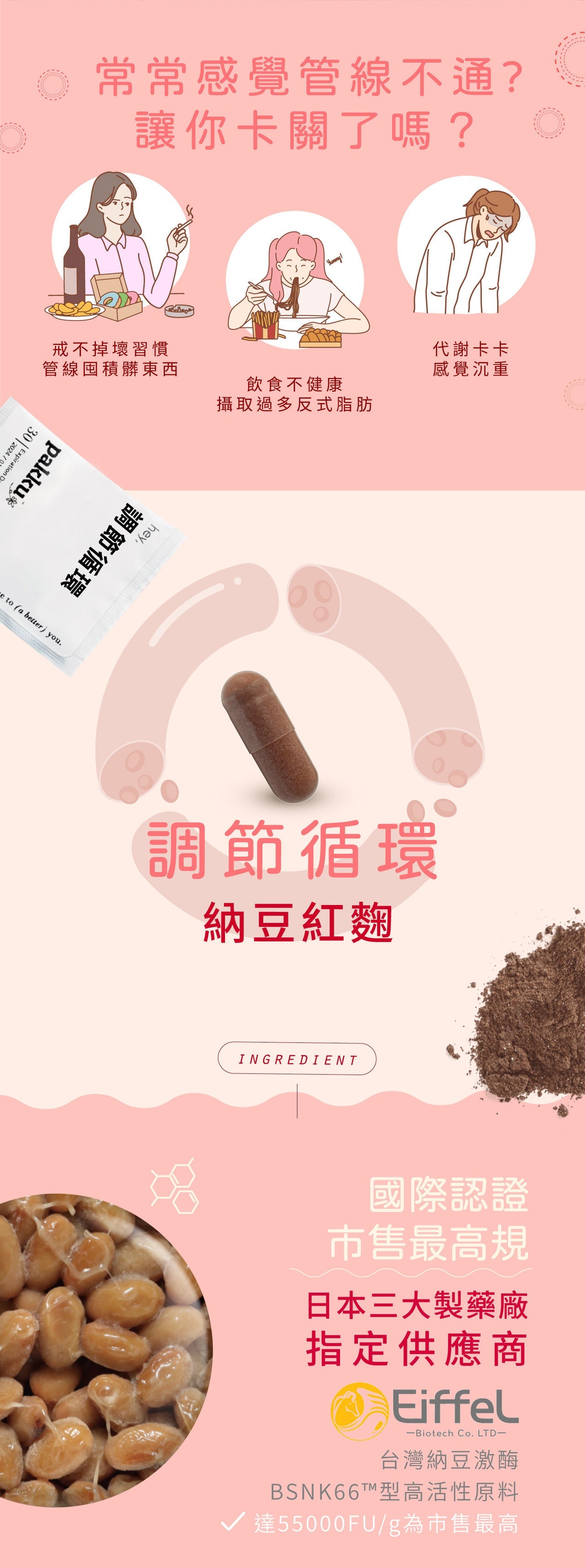【調節循環】納豆紅麴